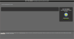 Desktop Screenshot of coinvestment.com